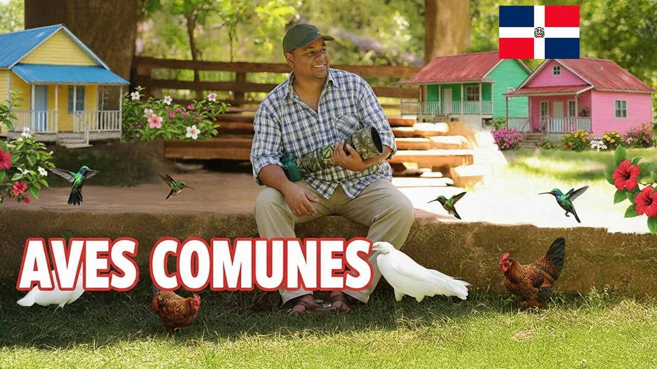 LAS MÁS COMUNES: AVES QUE ESTÁN SIEMPRE AHÍ… PERO POCOS LAS MIRAN. Republica Dominicana
