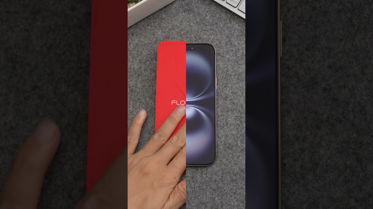 Normal screen vs Anti-Reflective screen  #asmr