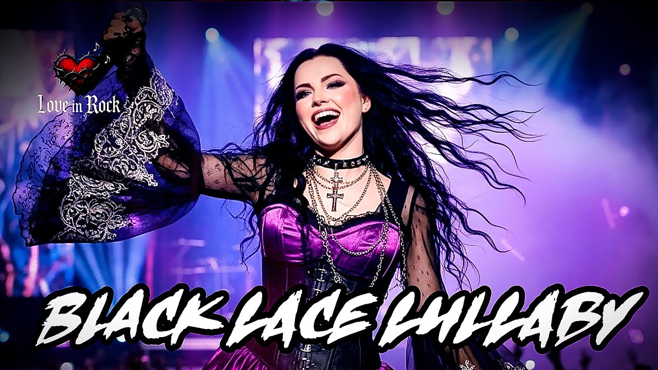 🎶BLACK LACE LULLABY | INSPIRED BY EVANESCENCE |  Love in Rock (official)
