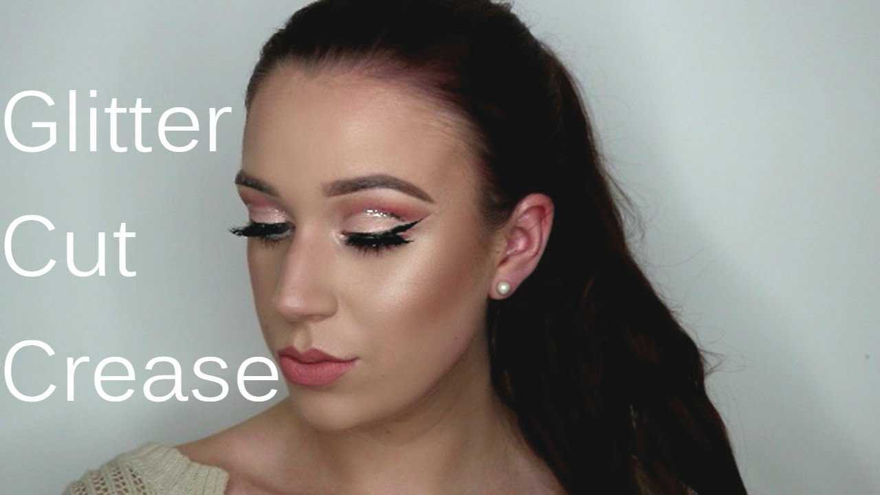 Glitter Cut Crease I Talk Through Tutorial