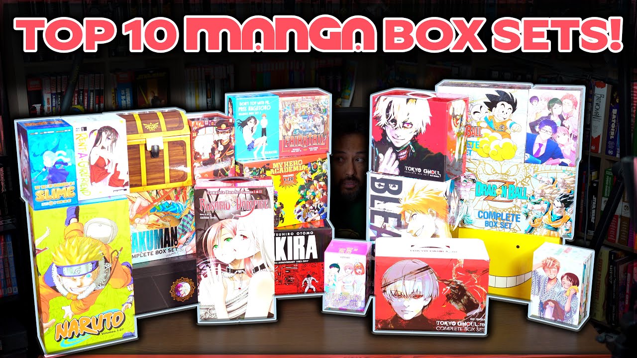 The Top 10 Best Manga Box Sets!  My Favorite Manga Box Sets!