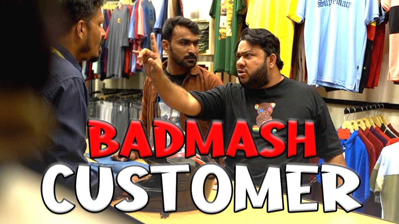 | BADMASH CUSTOMER | By Nadir Ali & Jaffar Mastana & Farrukh Buddha | P4 Pakao | 2024