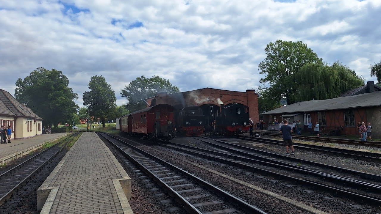 125 Jahre Harzquer- und Brockenbahn Teil 1 Die Hoya im Selketal Teil 1