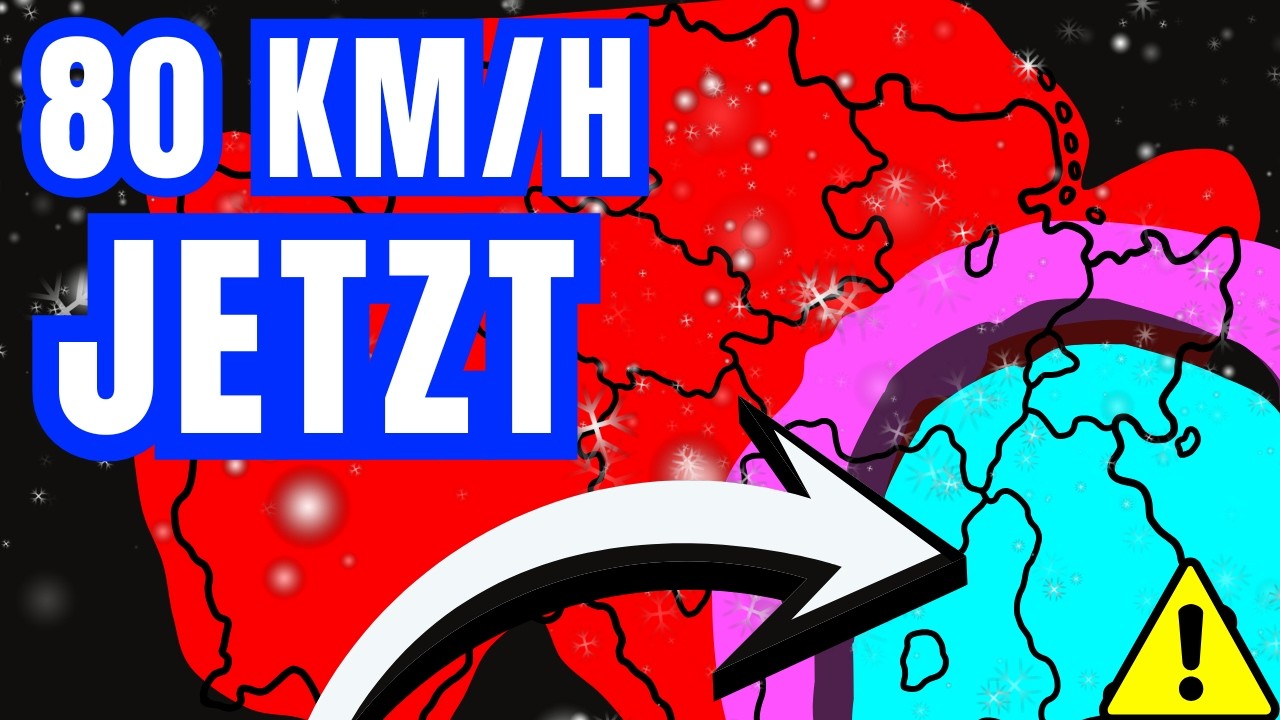 80 km/h Böen und 1 m Schnee — trifft es auch Ihre Region?
