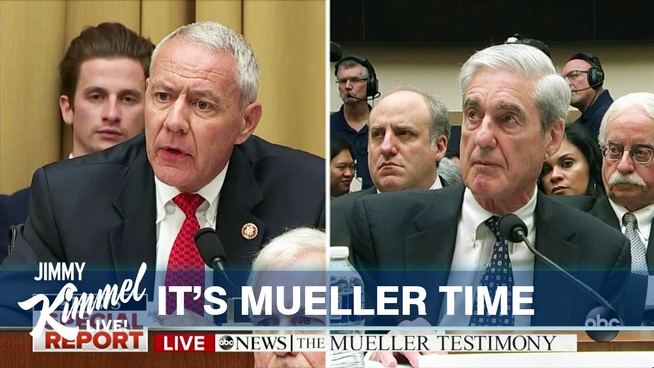 Jimmy Kimmel on Mueller Testimony