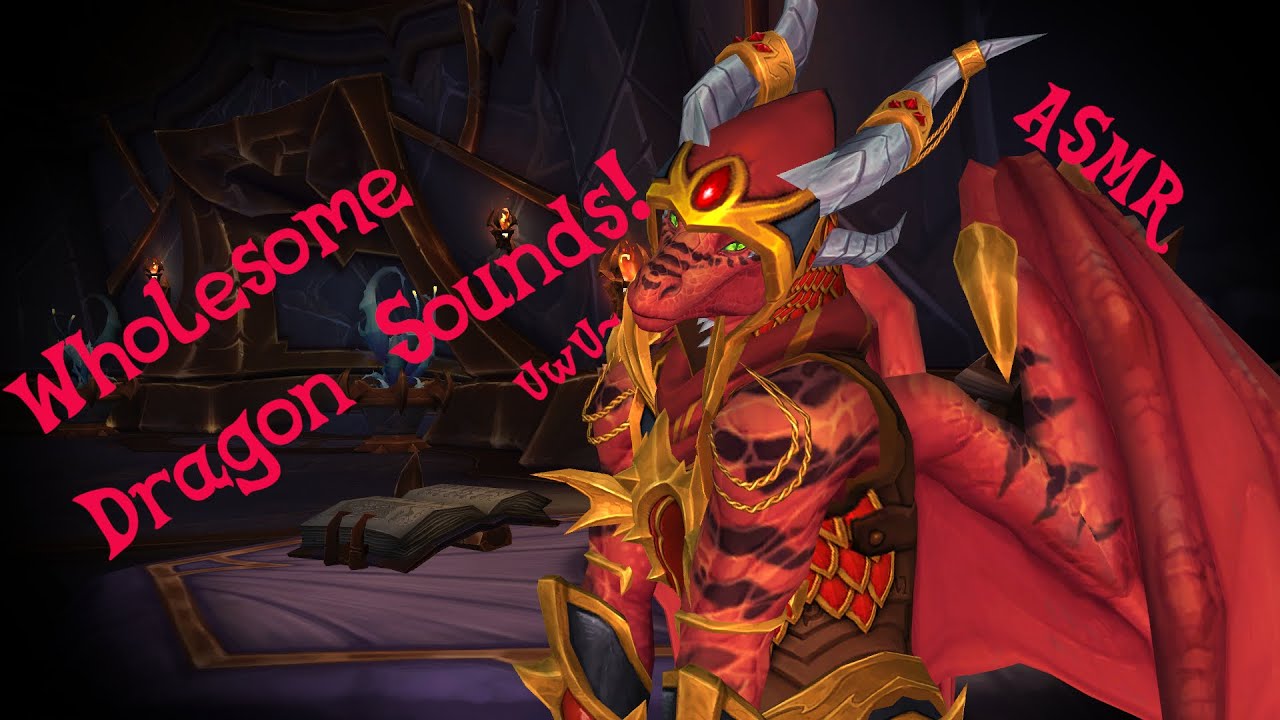 [Furry ASMR] Pure and Wholesome Dragon Sounds! (Relaxing Tapping and Scratching!)