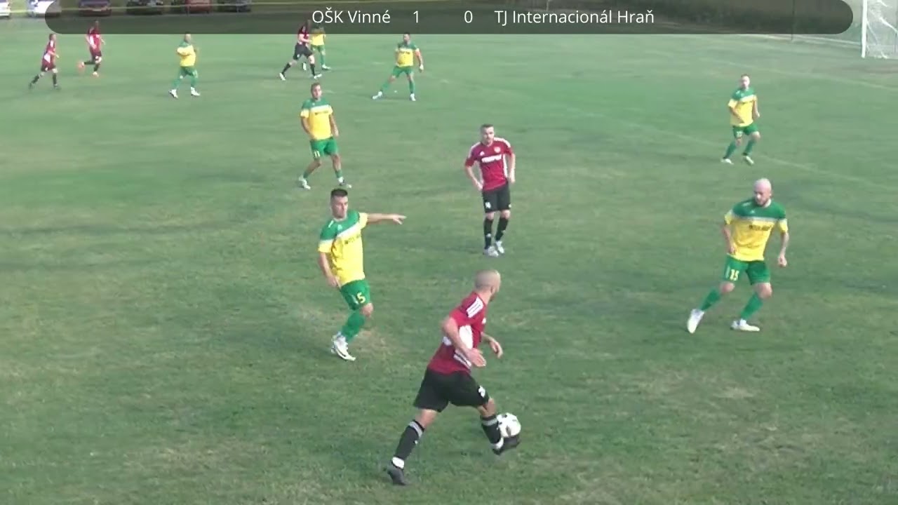 OŠK Vinné - TJ Internacionál Hraň (2:1) VI. Liga Zemplínska 2025/26 Zostrih