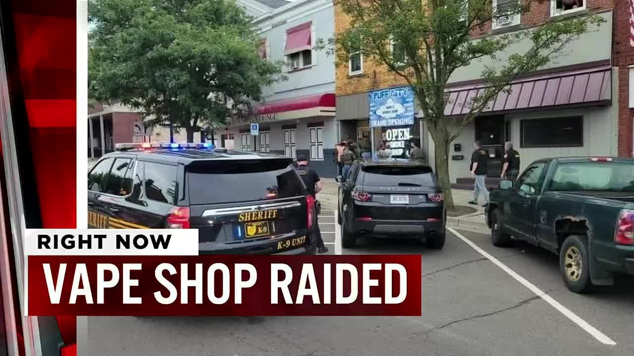 Trending this morning: smoke shop raided