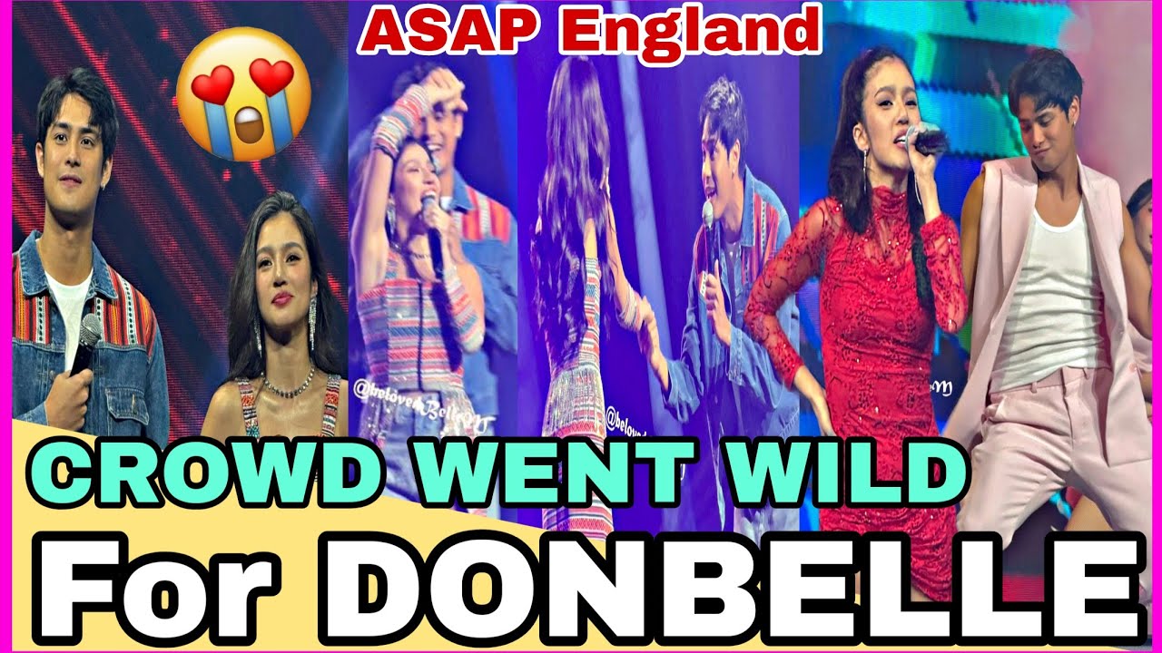 [FULL ACTUAL VIDEO] Puno ng KILIGAN ng DONBELLE Performances on ASAP England 2025! 