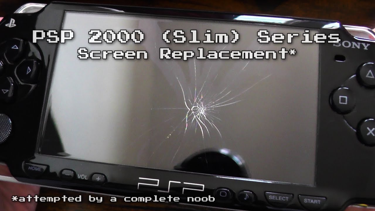 Пытаюсь заменить экран на моей PSP 2000 (Slim)