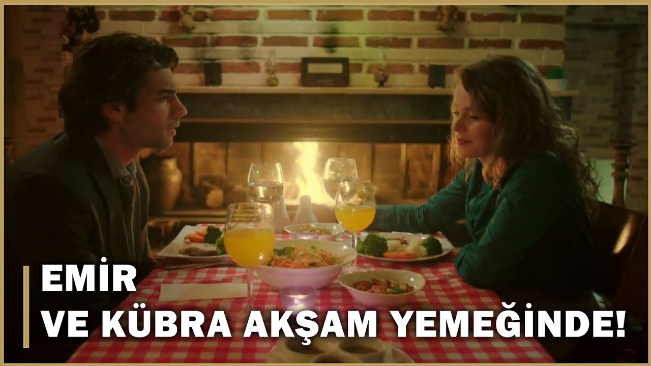 Emir Ve Kübra Baş Başa Akşam Yemeğinde! - Şeref Meselesi 14.Bölüm