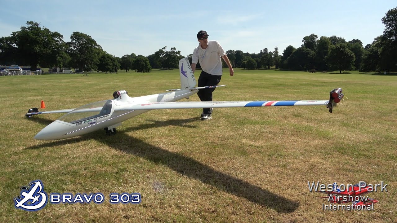 Swift S1 Turbine Glider Steve Haughty - Weston Park Model Air Show 2022
