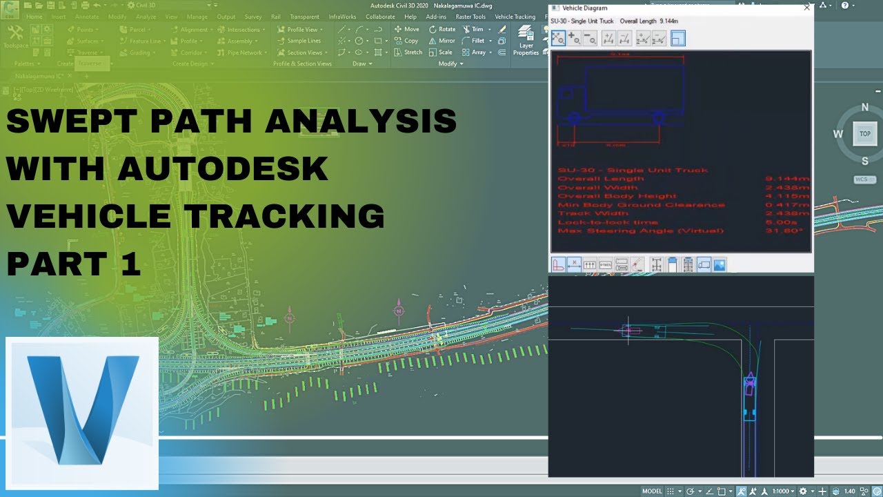 Анализ траектории движения с помощью Autodesk Vehicle Tracking, часть 1