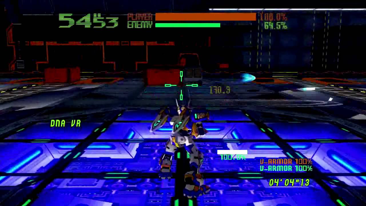 Virtual On Oratorio Tangram (Xbox 360) Arcade as Temjin