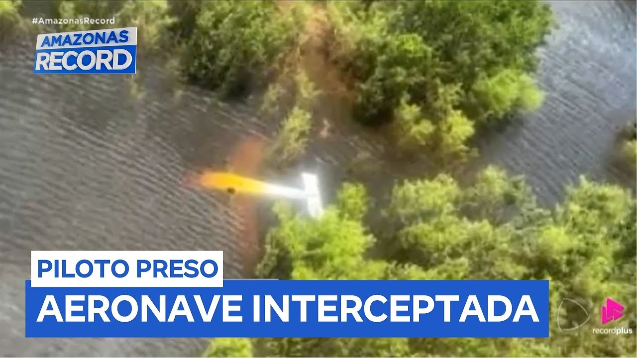 Aeronave peruana entra no Amazonas sem autorização e é interceptada pela FAB
