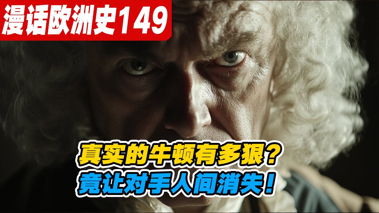圣经中的科学预言：牛顿如何破解创世纪密码|公报私仇！牛顿如何让对手在历史上“消失”？《漫话欧洲史149》牛顿VS胡克：科学界的史诗级撕逼大战