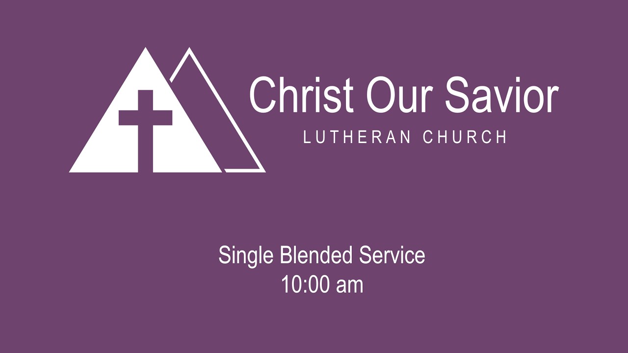 “He Leads Me Beside Still Waters” - March 1, 2026 Contemporary Service