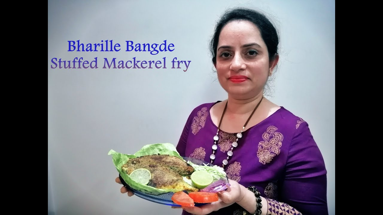 Bharille Bangde | Stuffed Mackerel fry | By Praniita Nagvekar
