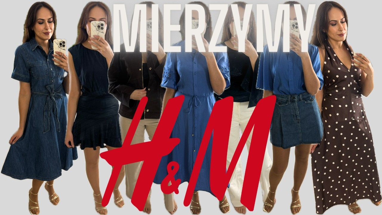 Nowa kolekcja z H&M - Nie chcę wiedzieć jaką CHEMIĄ pokryta jest ta SUKIENKA.. #mierzymy WIOSNA 2026