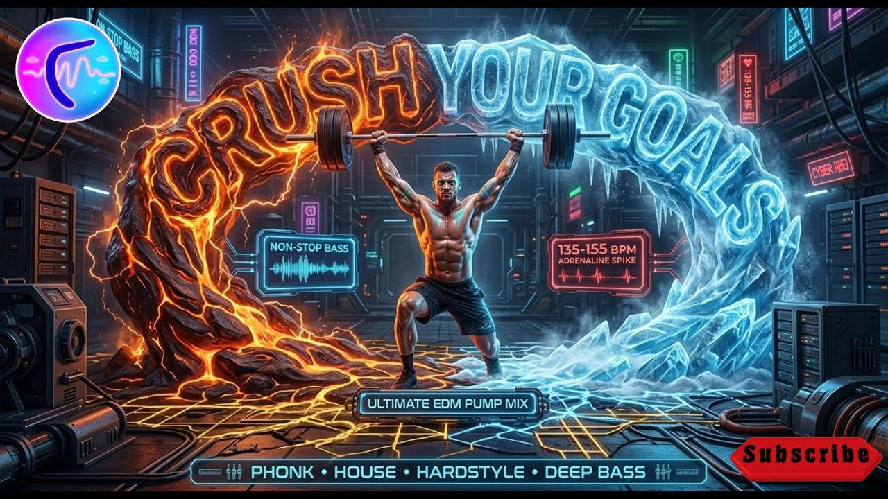 😤 135-155 BPM ADRENALINE SPIKE | High Intensity EDM Gym Music Mix for Powerlifting & HIIT