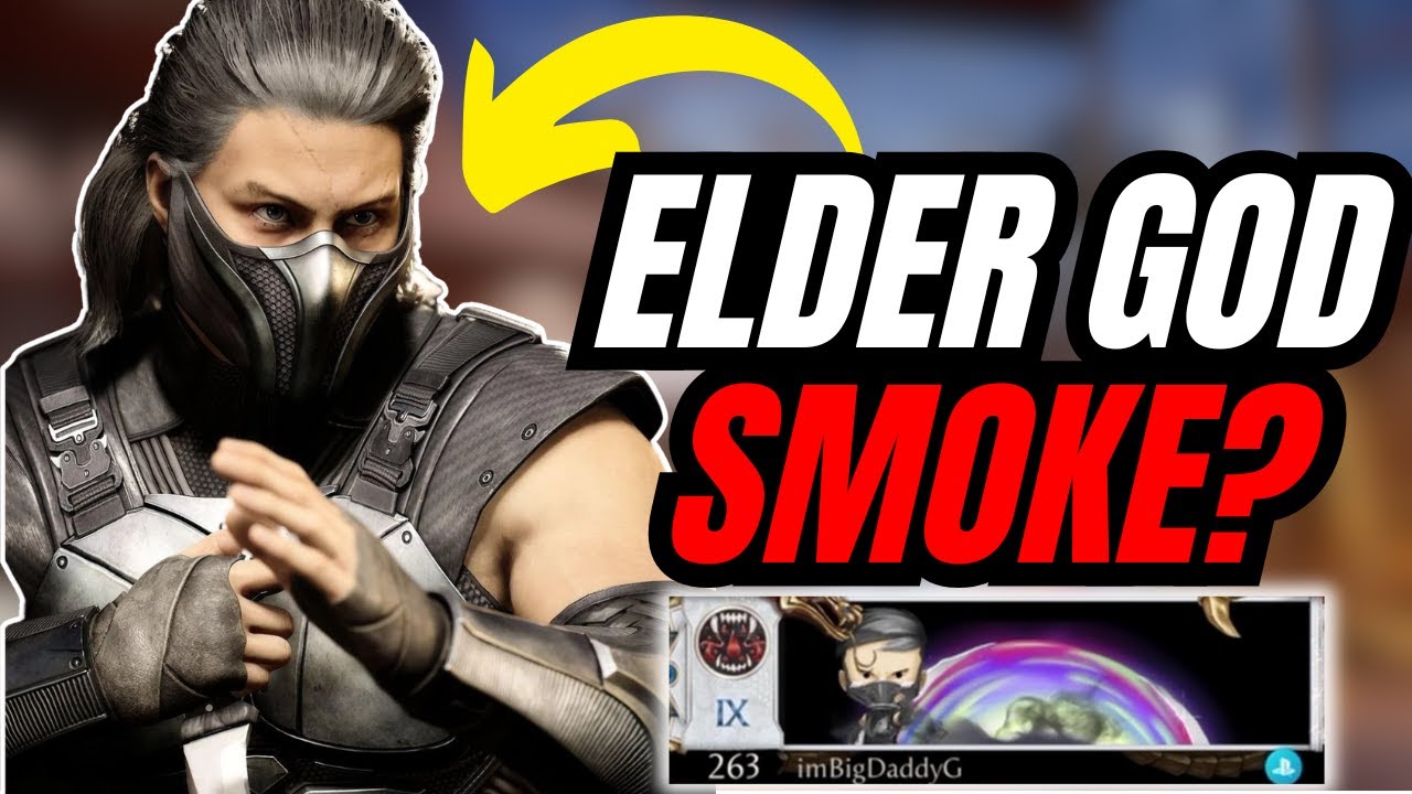 Reaching ELDER GOD With SMOKE! - Mortal Kombat 1 (Kombat League)
