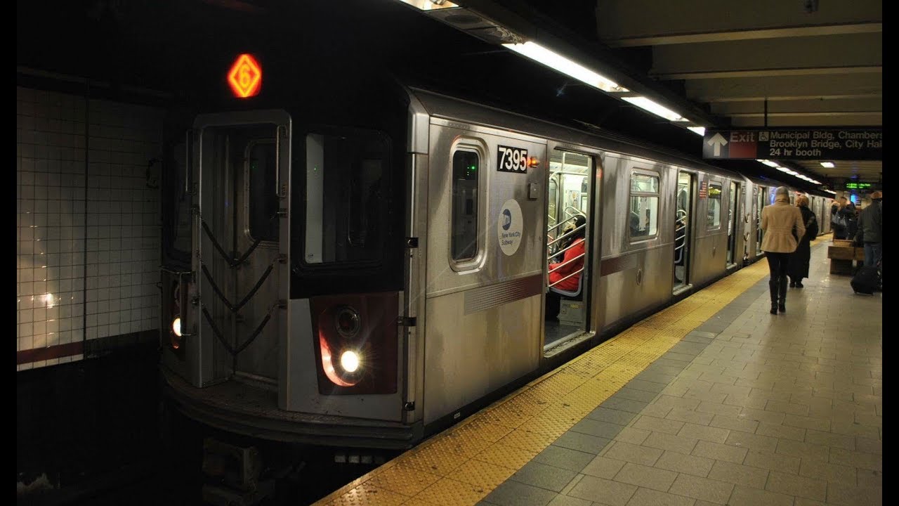 On Board Pelham Bay Park Bound R142A (6) EXP Train From 125th Street to Pelham Bay Park