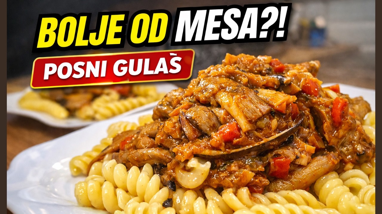 Posni gulaš od bukovača – Najukusniji recept za gulaš bez mesa