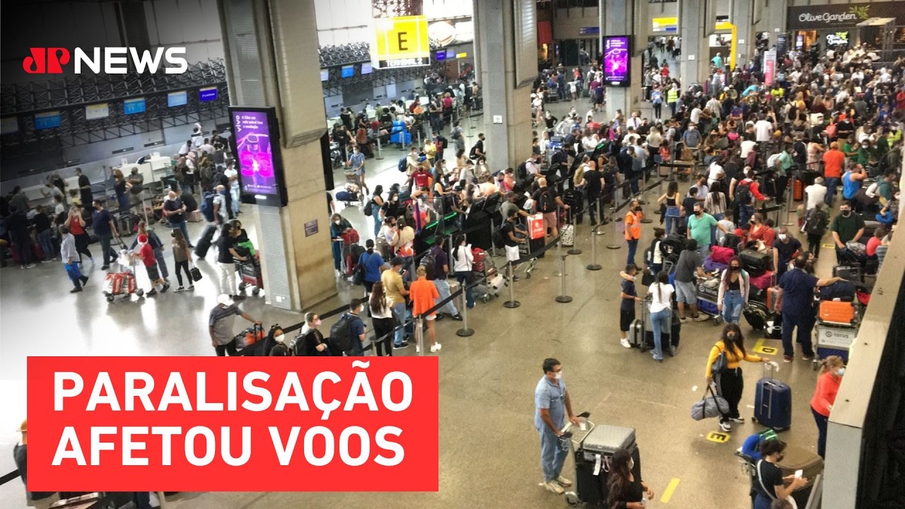 Aeroporto de Guarulhos é reaberto após drones interromperem operações