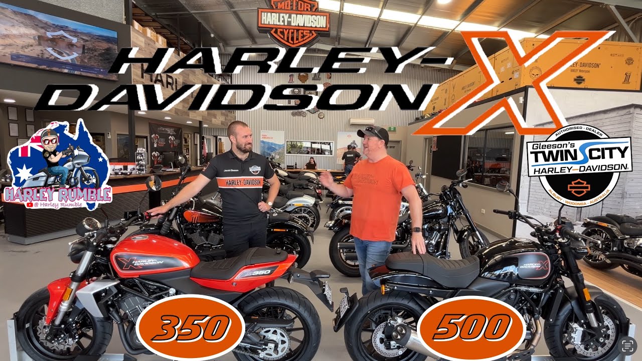 The New Harley Davidson X Series 350 & 500