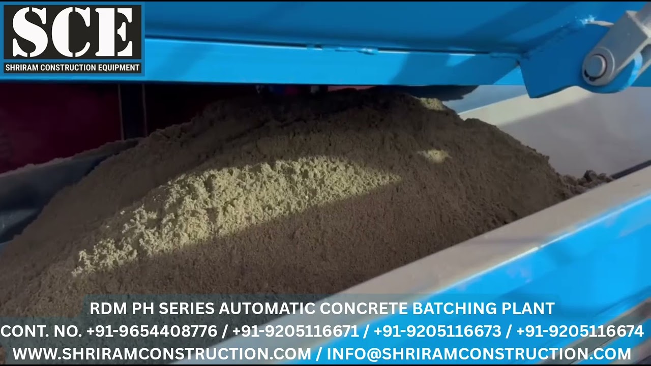 RDM PH SERIES AUTOMATIC CONCRETE BATCHING PLANT #concretebatchingplant #rmcplant #rmcbatchingplant