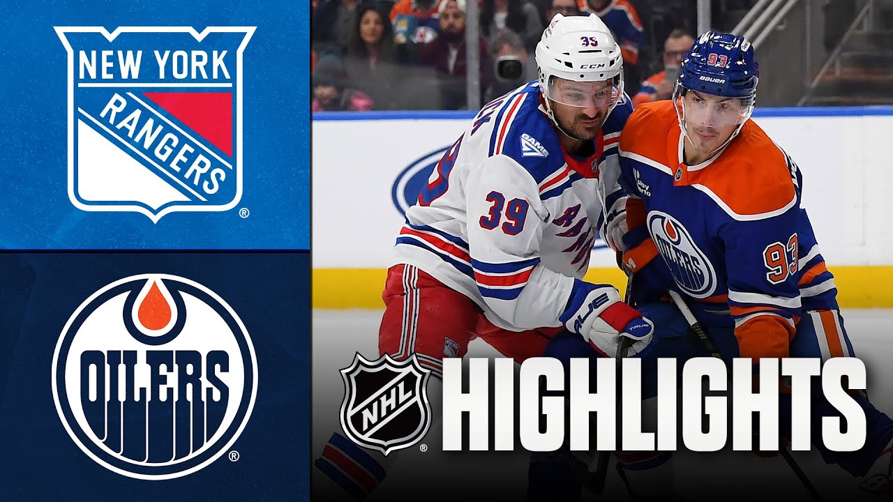 NHL Highlights | Rangers vs. Oilers | October 30, 2025
