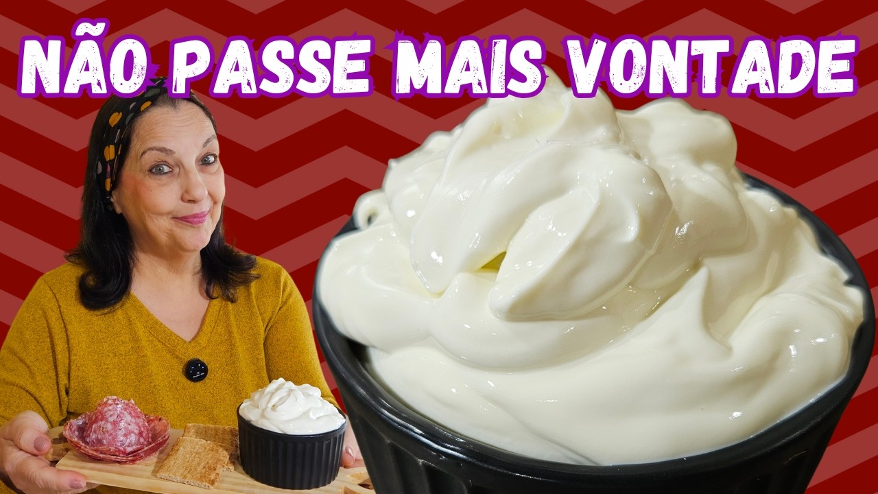 NUNCA MAIS PAGUE CARO PELO QUEIJO MASCARPONE