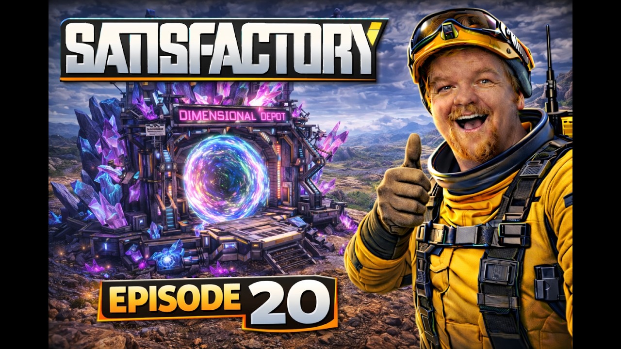 Unlocking the Dimensional Depot - Satisfactory - Episode 20