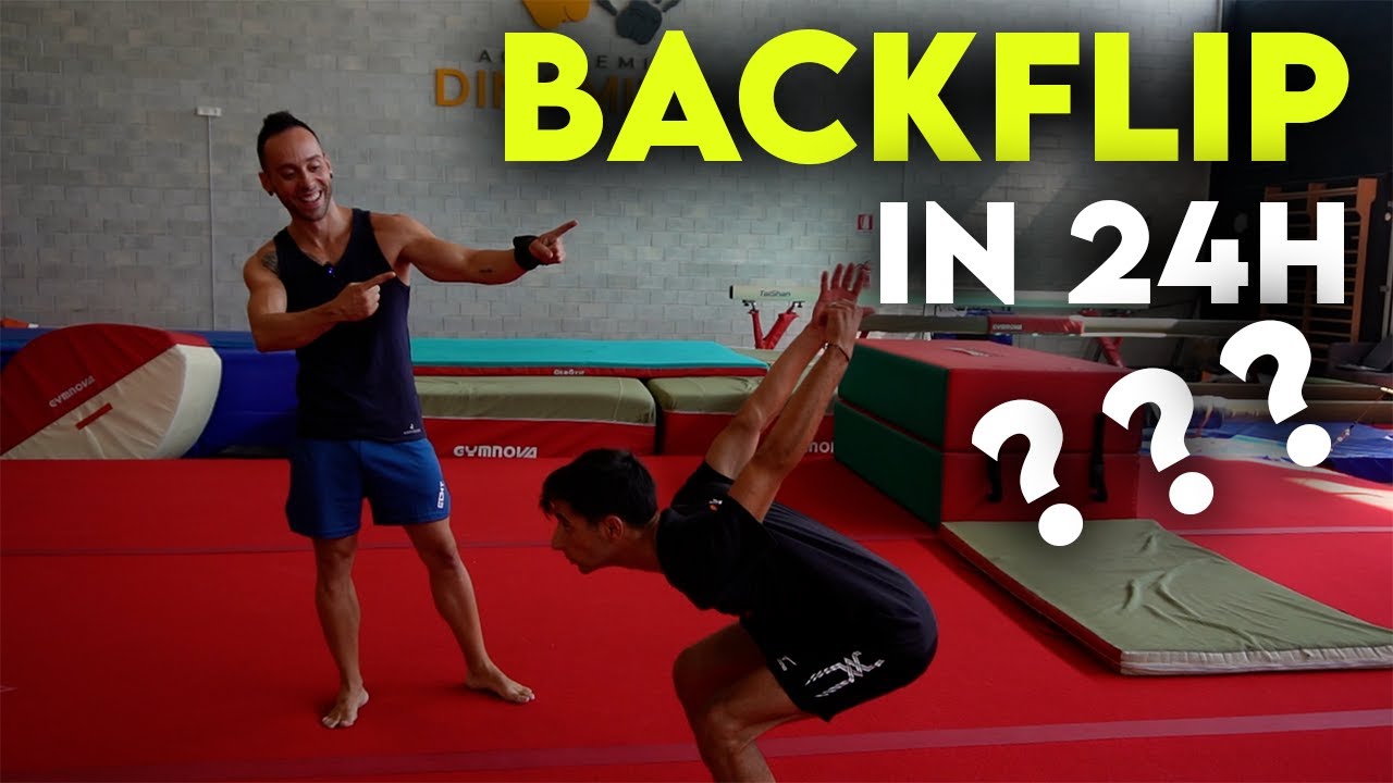 BACKFLIP in 24H?! C'è la farò???| Dennis Castelluzzo