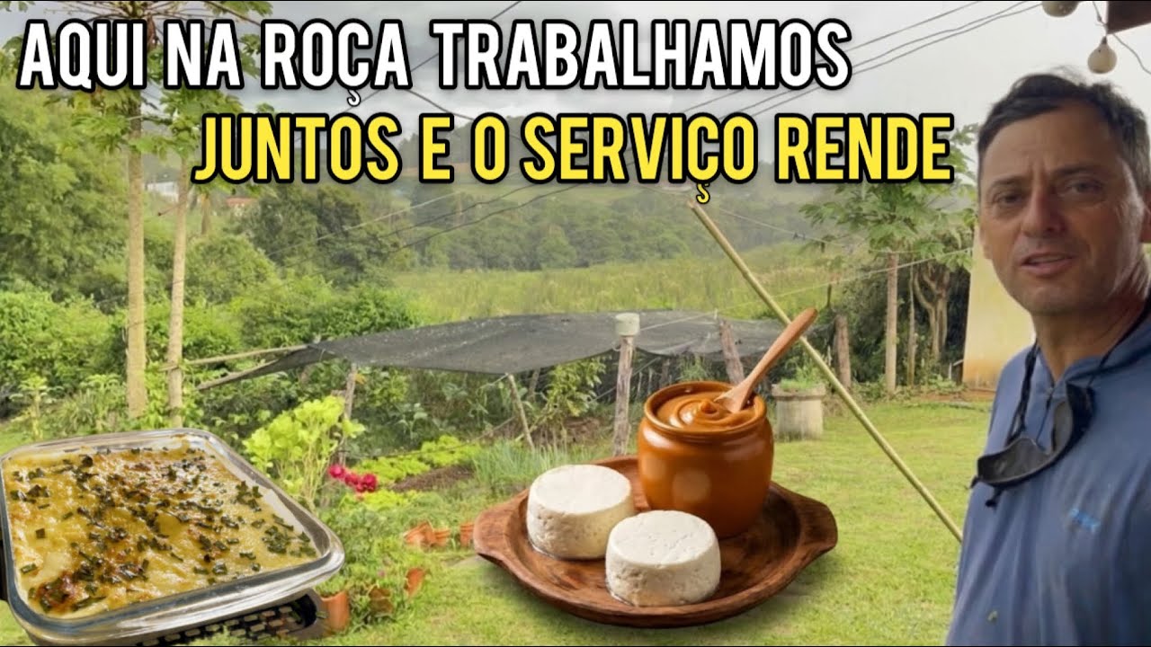 REFORMA DA VARANDA + CONSTRUÇÃO DO BARRACÃO + ALMOÇO E QUEIJO COM DOCE