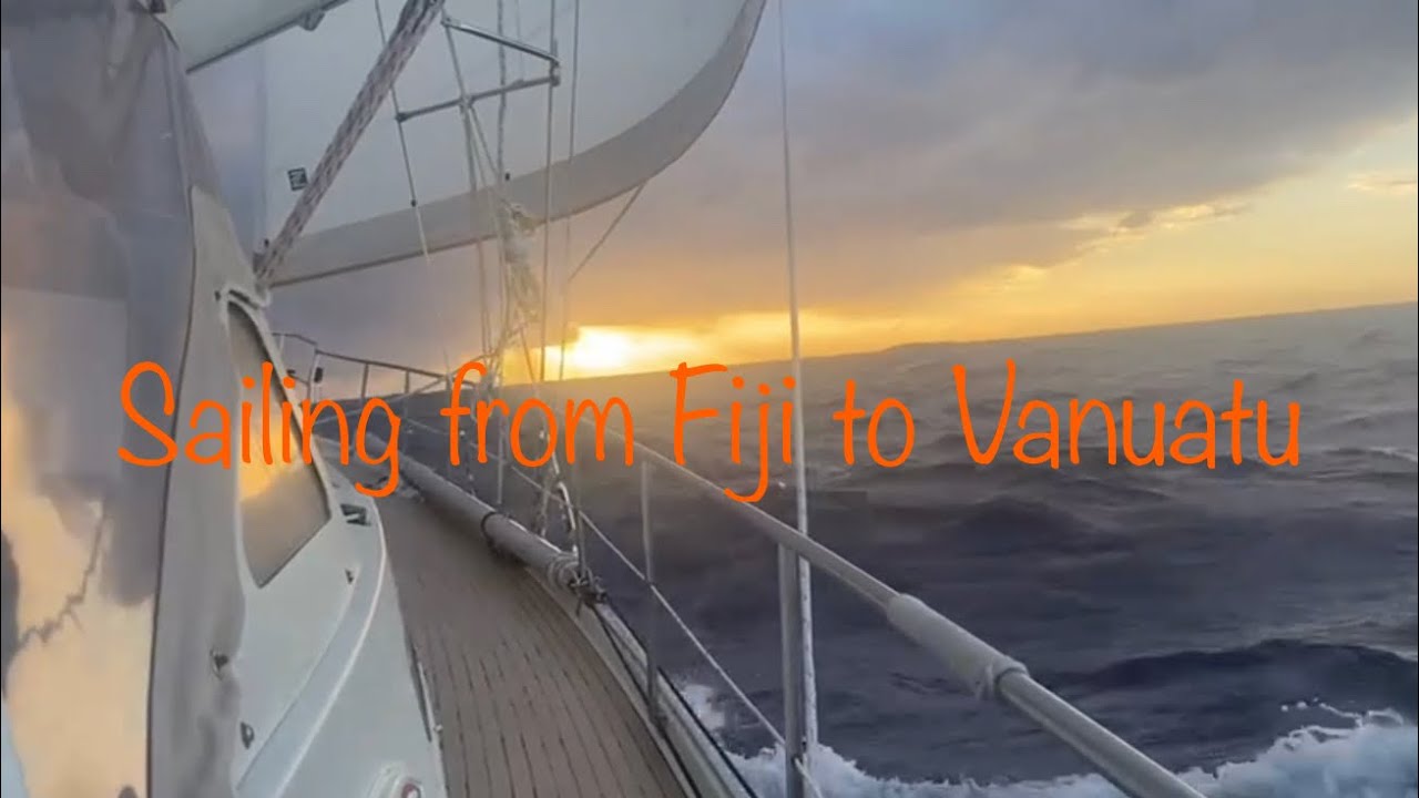 Taking on WATER on passage sailing from Fiji to Vanuatu.