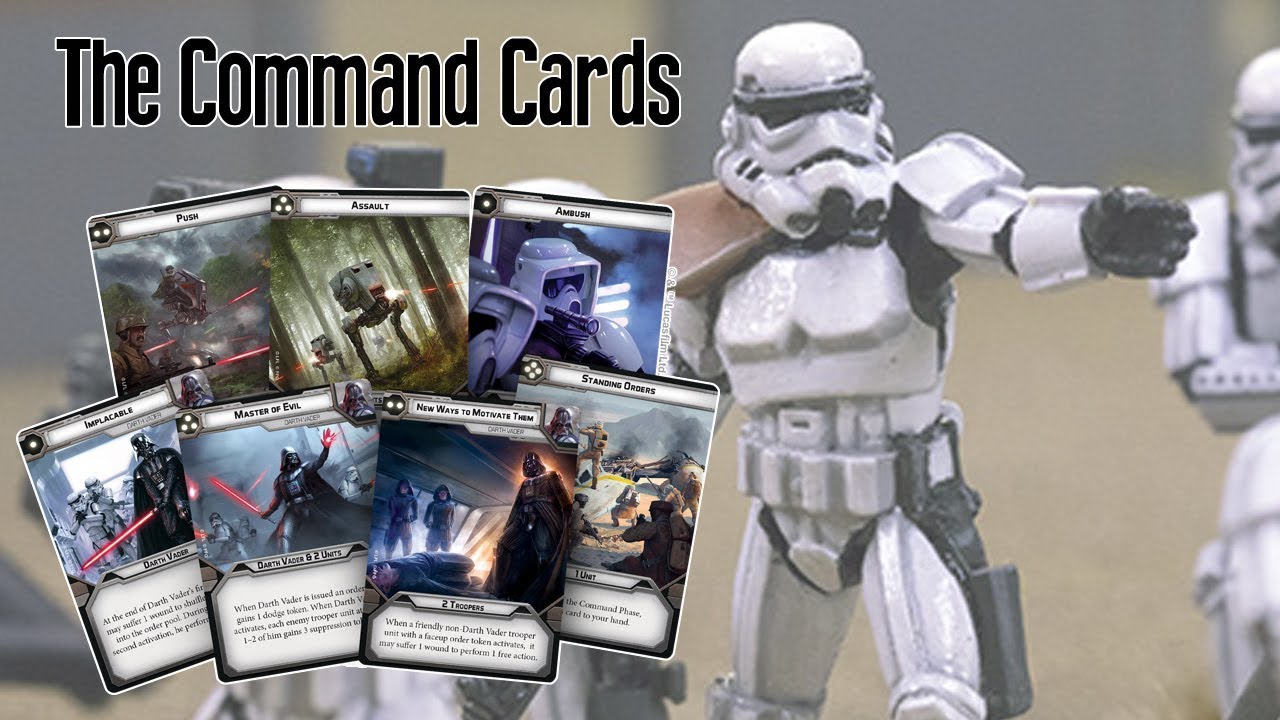 Star Wars Legion - COMMAND CARDS - Revealed + Explained