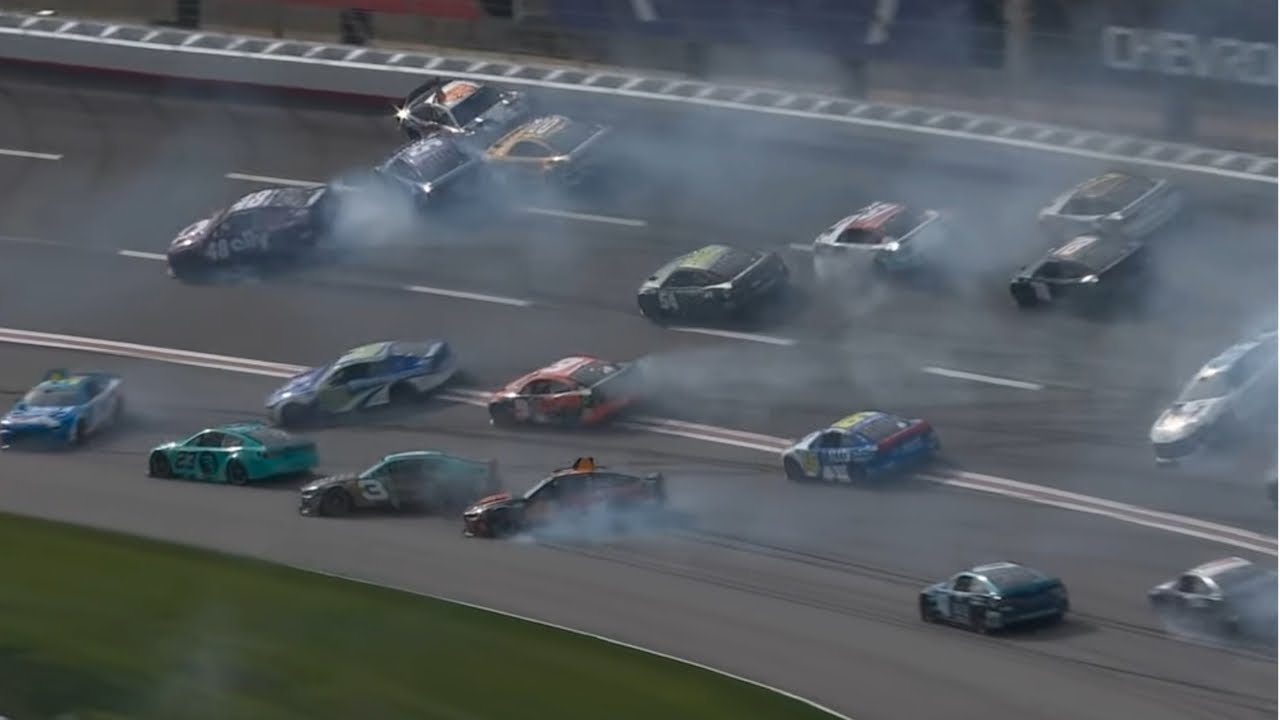 NASCAR - Atlanta - All Crashes And Spins (2024)