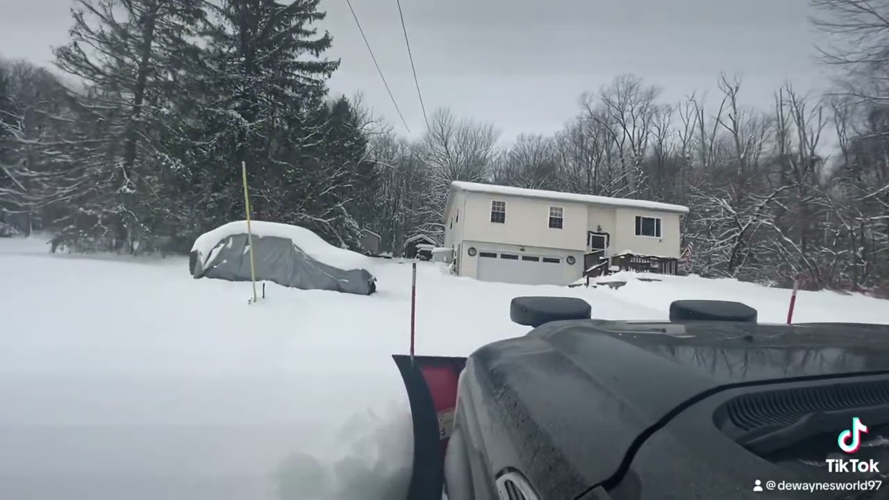 Epic Snow Windrow!❄️