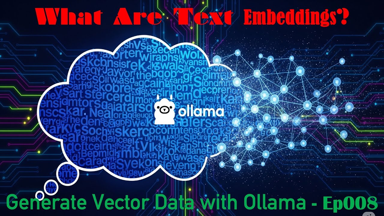 What Are Text Embeddings? Generate Vector Data with Ollama - Ep008