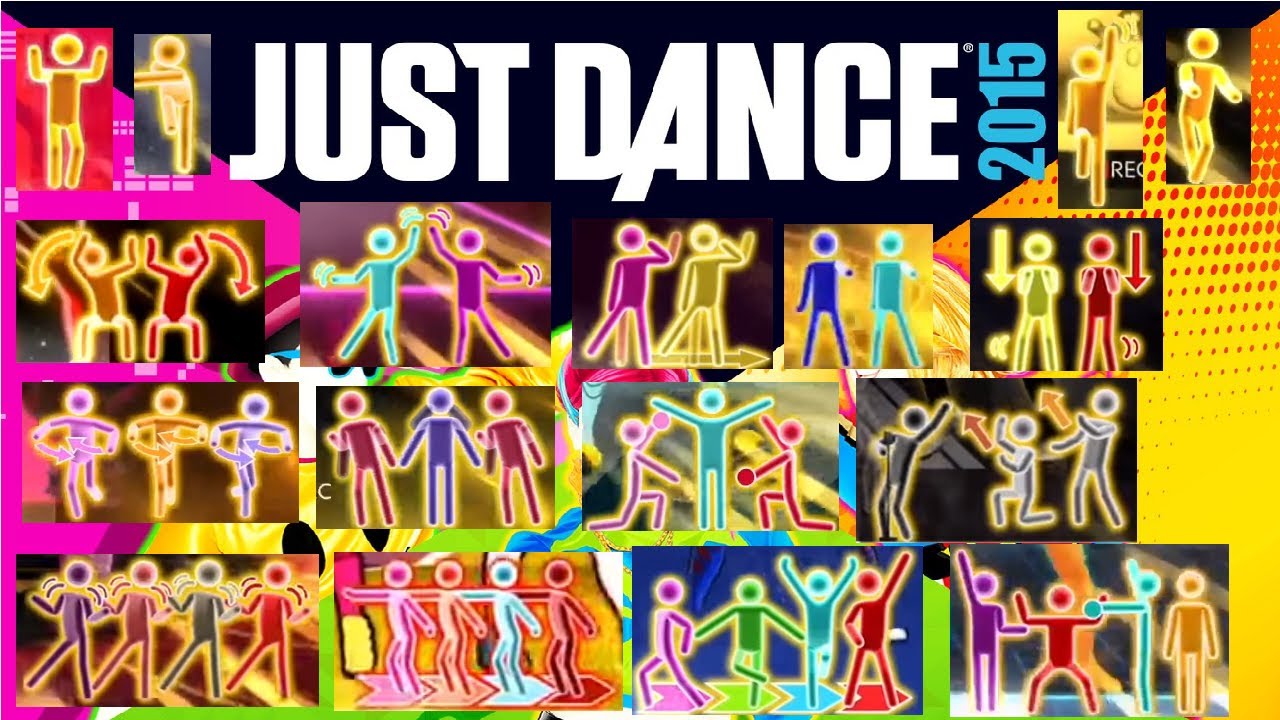 Just Dance 2015 - All Gold Moves (With DLC's)