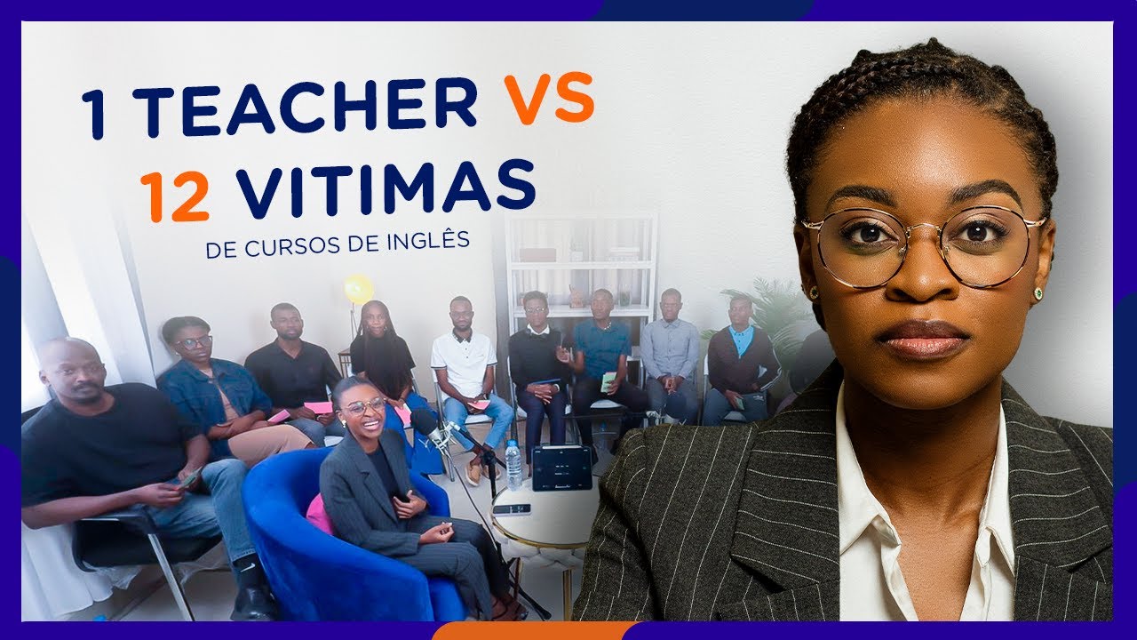 1 TEACHER VS 12 VÍTIMAS DE CURSOS DE INGLÊS | VERSÃO DE ANGOLA
