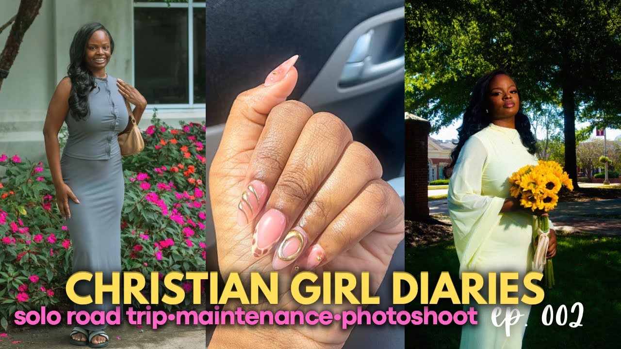 christian girl diaries ep. 002 | solo road trip, girl maintenance, photoshoot BTS