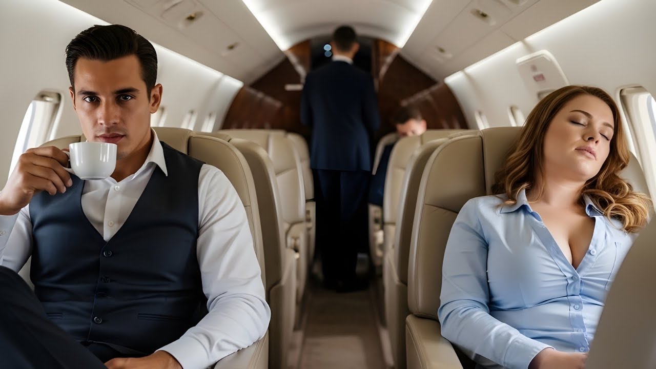 A Poor Nanny Entered the Wrong Plane… Unaware It Belonged to a Billionaire