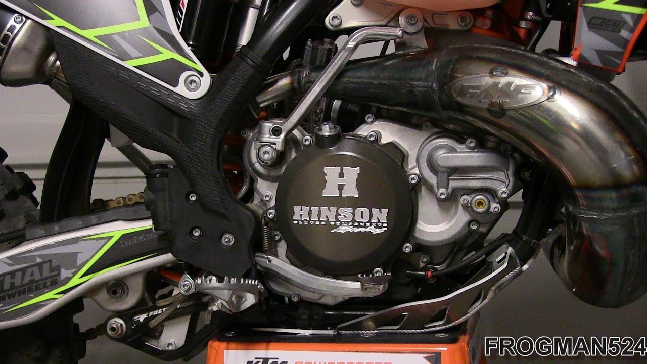 Hinson Clutch Cover Install on my KTM 300 XC