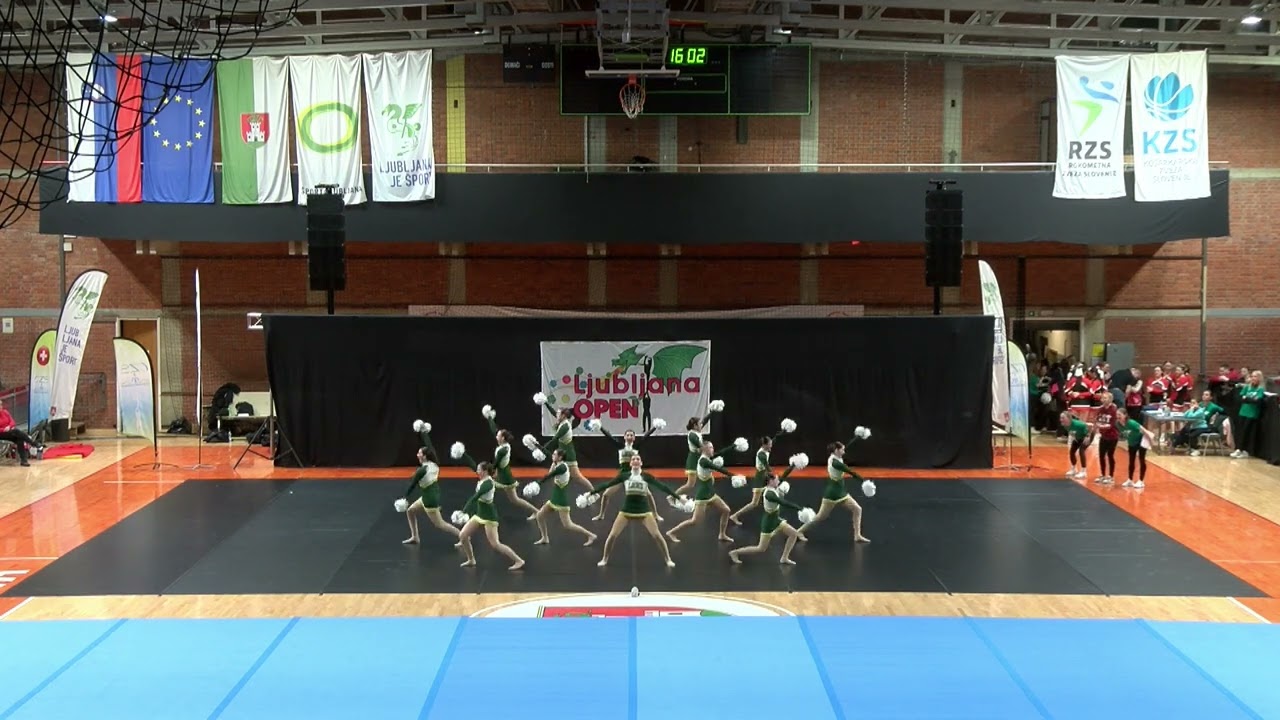 Ljubljana Open 2025 - YTCP - JUNIOR LADIES - ŠKD POM-PON 2000