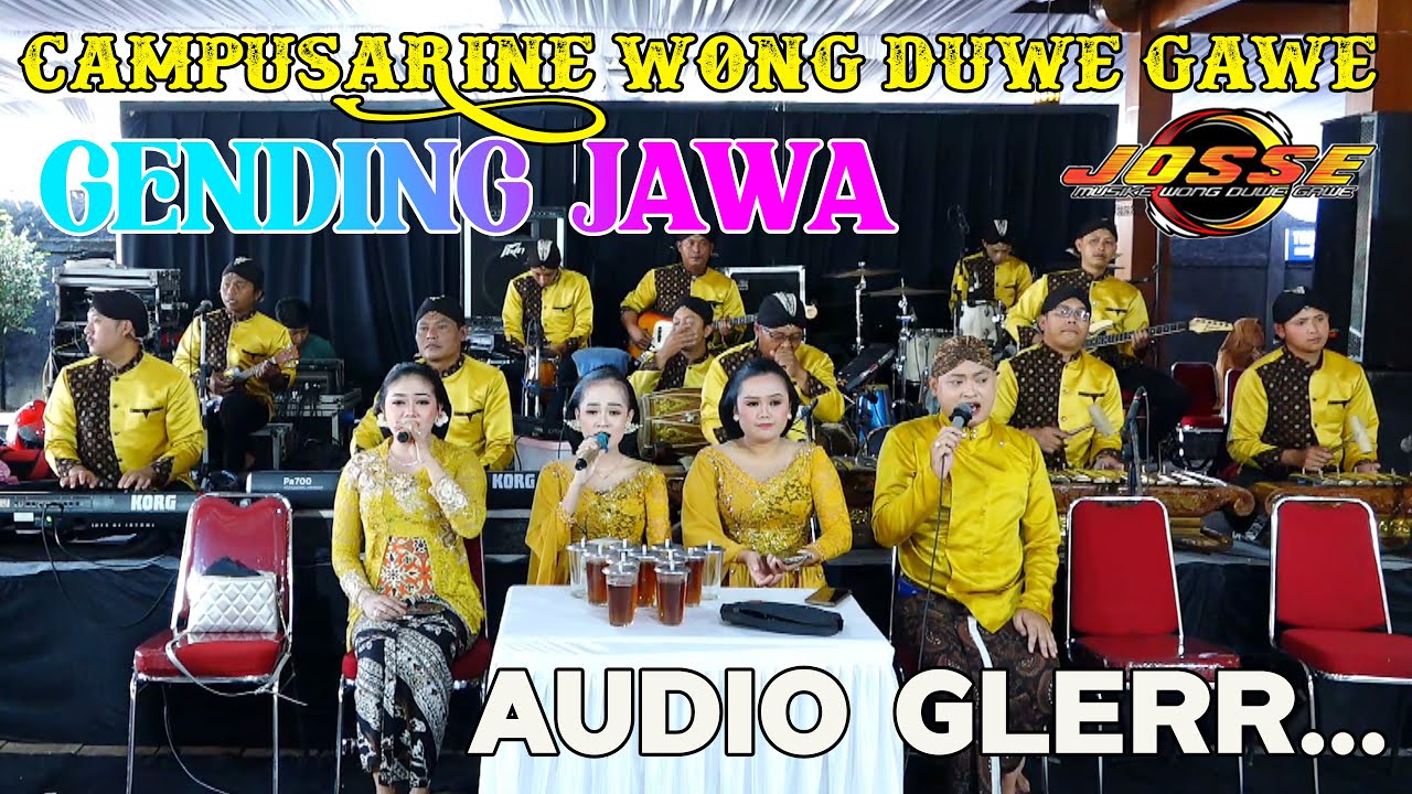 GENDING JAWA LARAS..JOSSE MUSIC - ELNINO AUDIO - DanstudioHD