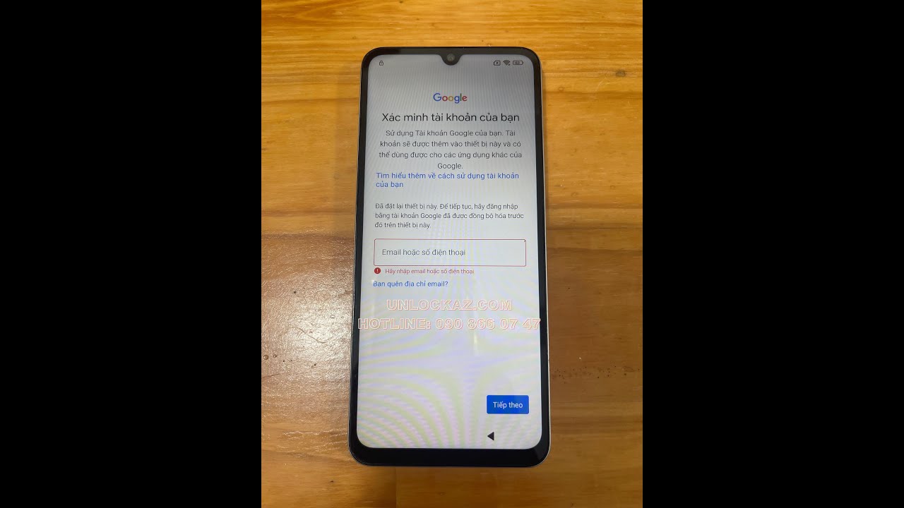 Xóa xác minh Google Poco C75 mở khóa tài khoản gmail