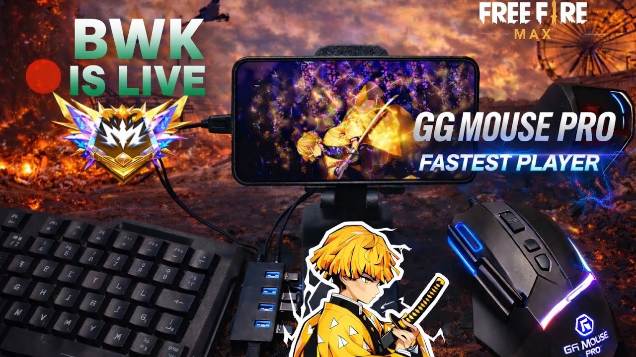 BWK IS LIVE Keyboard and Mouse Gameplay 🔥