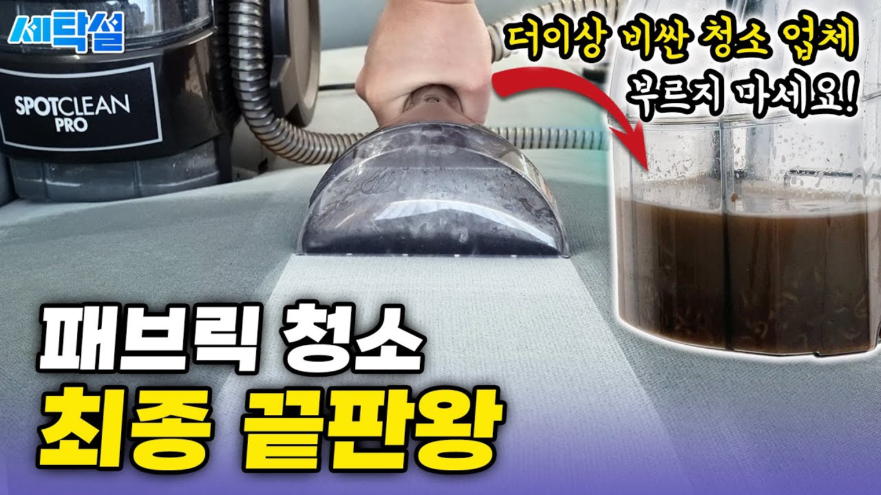패브릭 소파, 카페트 있는 집 🐶댕냥이 집사 필수 청소 아이템 추천🐱 비쎌 스팟클린 프로페셔널 습식 청소기 실사용 후기!